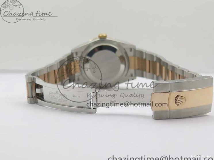 0110 Bold DateJust 36 SS RG 126231 BP Maker 1:1 Best Edition Gray Roman Dial on Oyster Bracelet 2513